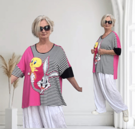 CN-G katoen tuniek/top stretch