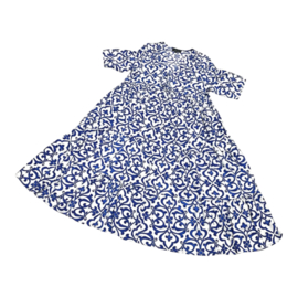 Vincenzo Allocca oversized viscose  BOHO A-lijn jurk apart