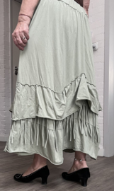 Moonshine katoen jersey rok stretch