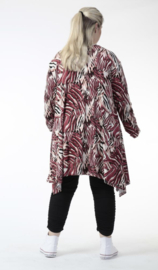 AKH oversized viscose A-lijn tuniek apart  stretch