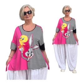 CN-G katoen tuniek/top stretch