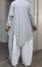 Moonshine oversized  katoen tricot tuniek apart stretch
