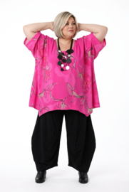 Vincenzo Allocca katoen A-lijn tuniek apart stretch