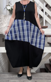 AKH  oversized A-lijn jurk stretch