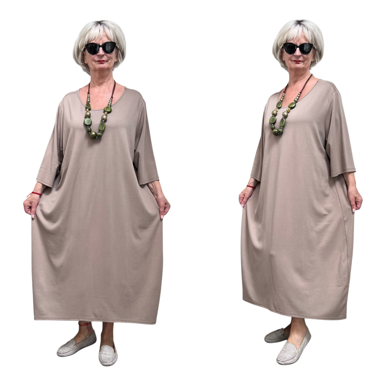 KEKOO design viscose  jurk stretch