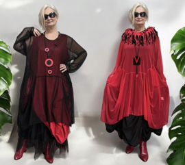 Moonshine A-lijn tule overjurk stretch/in meerdere kleuren
