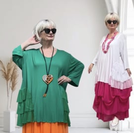 AKH oversized viscose A-lijn tuniek /apart/stretch/in meerdere kleuren