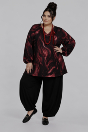 ITALIA MODA viscose mix A-lijn tuniek stretch  /in meerdere kleuren