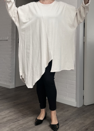 ITALIA MODA  oversized katoen tuniek/ in meerdere kleuren