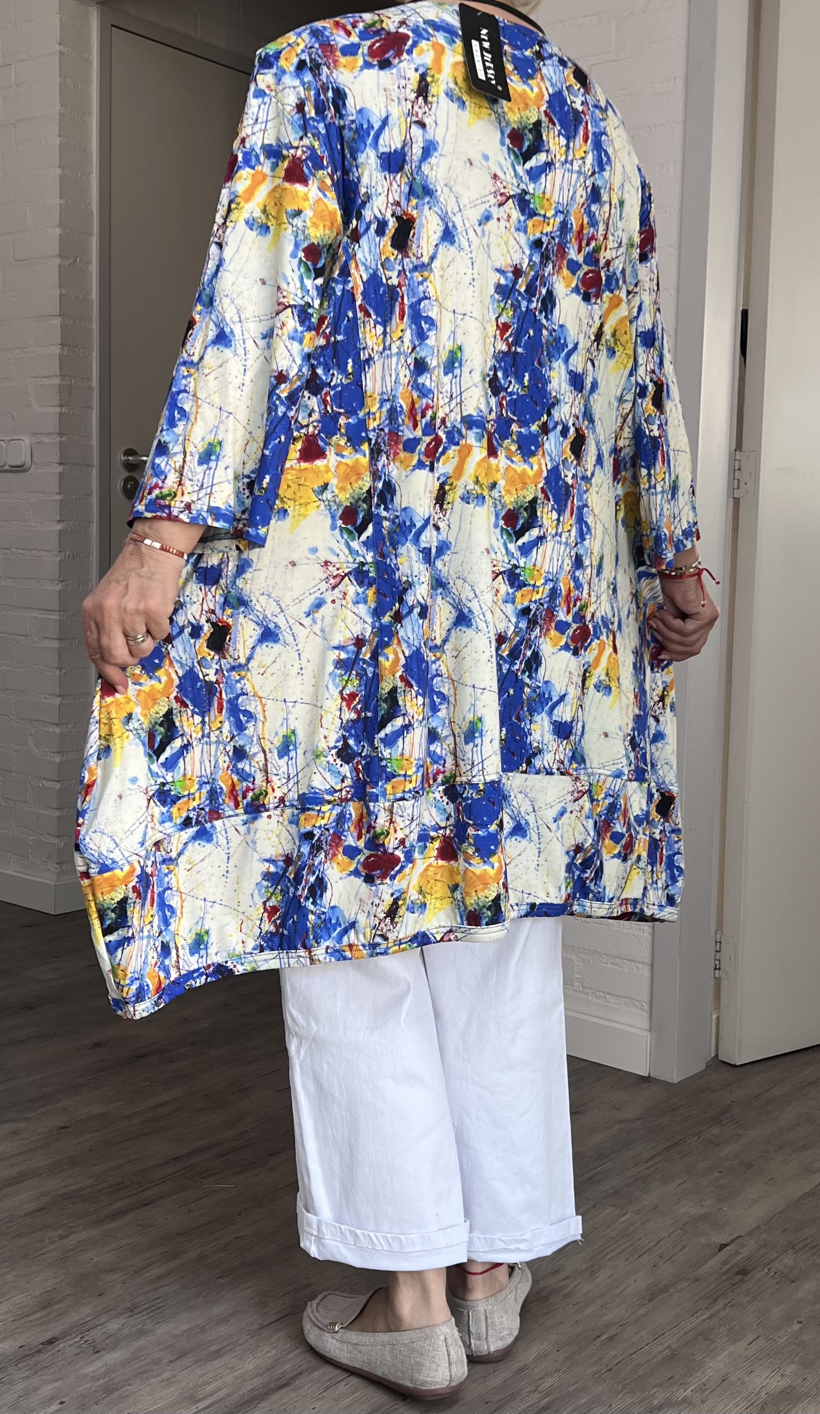 New Jersey viscose A-lijn jurk/tuniek/ stretch