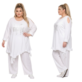 Sissi katoen tuniek stretch