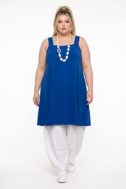 Naveed oversized viscose A-lijn tuniek/jurk stretch