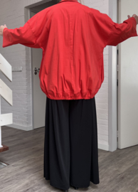 KEKOO design oversized katoen korte blazer stretch /in meerdere kleuren