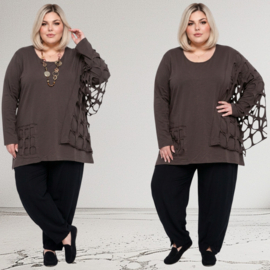 Moonshine  katoen tuniek/top stretch