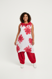 MB oversized linnen/katoen zomer jurk apart/in meerdere kleuren