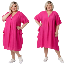 ITALIA MODA viscose A-lijn jurk