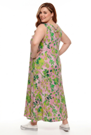Ophilia viscose A-lijn jurk/ stretch