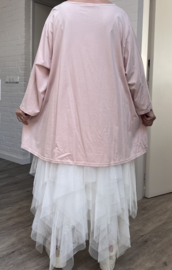 Moonshine jersey katoen A-lijn tuniek stretch apart