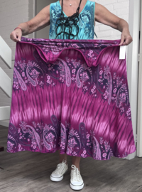 ITALIA  oversized viscose A-lijn jurk /in meerdere kleuren