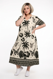 Fly Out viscose A-lijn jurk /in meerdere kleuren