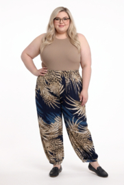 R.A.F.A.Y viscose  setje vest/top + broek apart/stretch