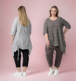 dYb oversized A-lijn tuniek / stretch/in meerdere kleuren