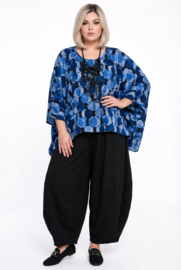 Naveed  oversized viscose punta jersey top
