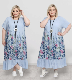 ITALIA MODA viscose A-lijn jurk