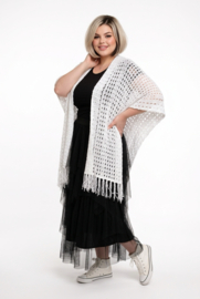 ITALIA oversized super zacht  gebreide tuniek/vest/poncho/ in meerdere kleuren