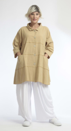 AKH viscose/linnen  A-lijn blazer