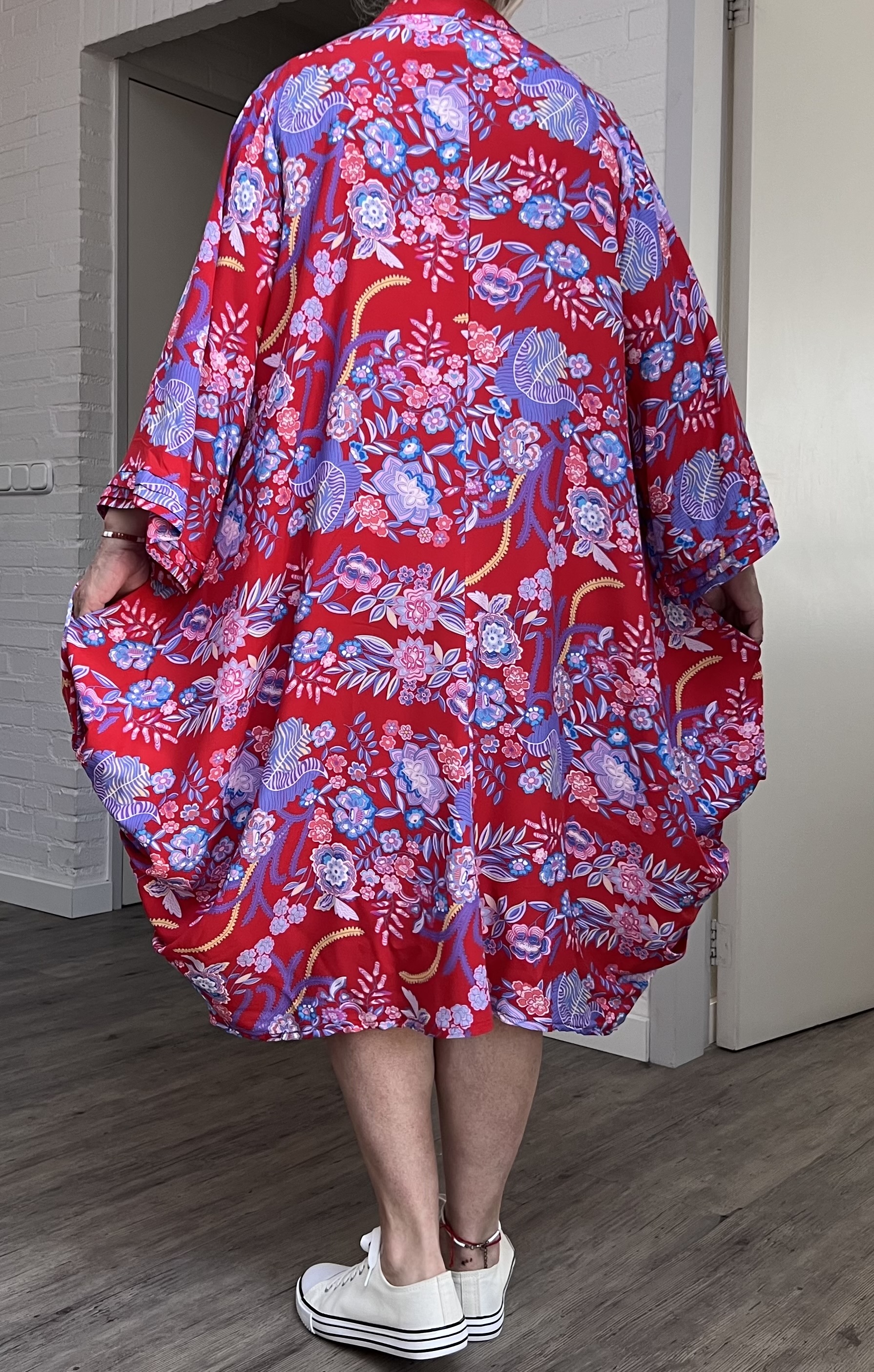 Vincenzo Allocca oversized viscose jurk/tuniek