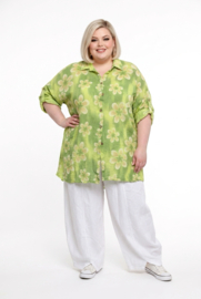 ITALIA oversized viscose zomer blouse/top/in meerdere kleuren