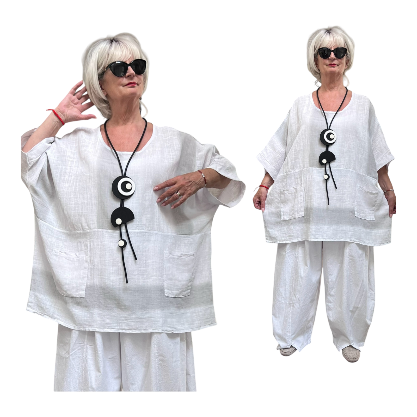 ITALIA  katoen top/tuniek