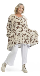 AKH viscose A-lijn zomer blouse /blazer