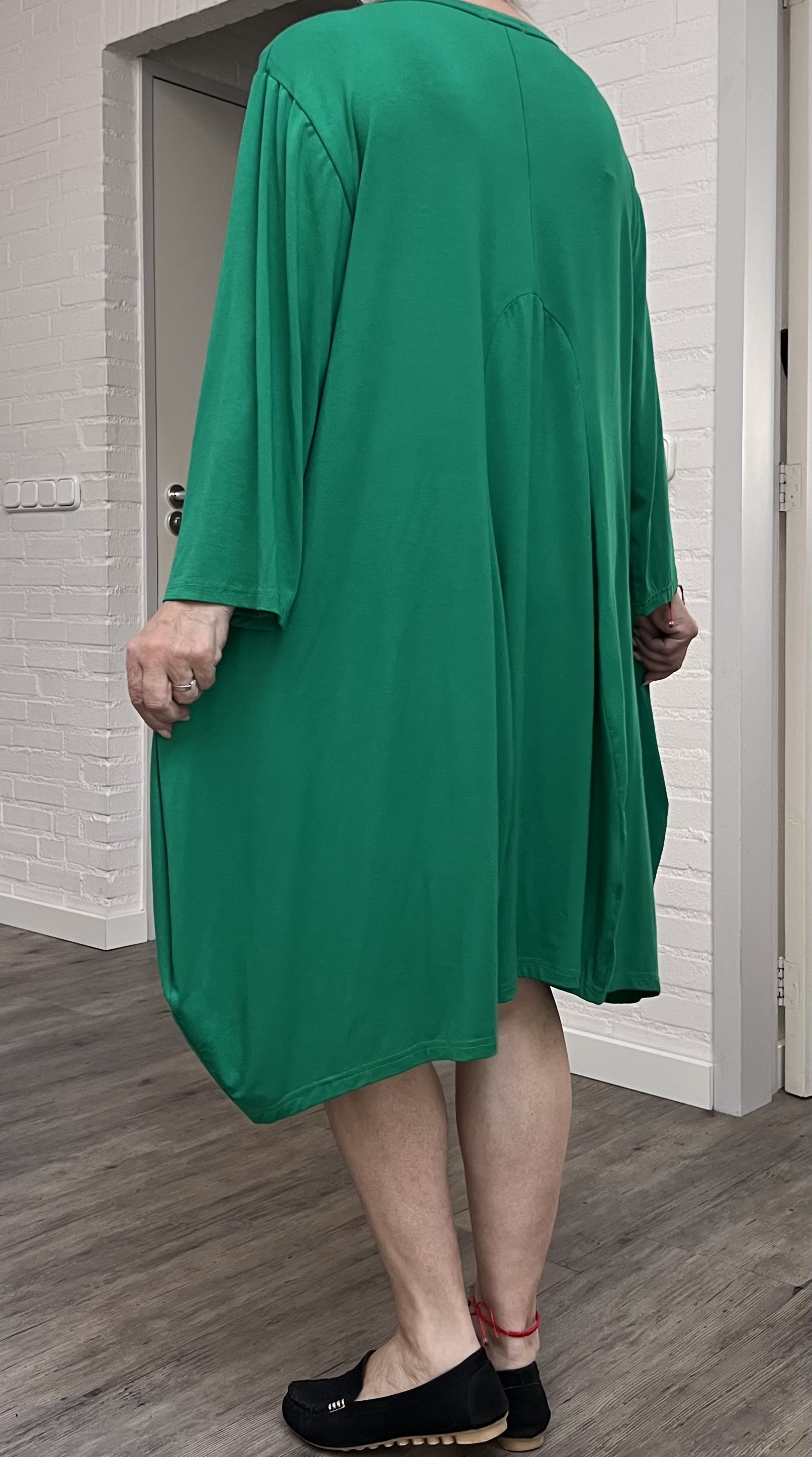 New Jersey oversized viscose A-lijn jurk/tuniek / stretch
