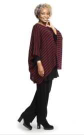 AKH oversized gebreide katoen top stretch