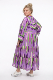 ITALIA MODA viscose A-lijn BOHO jurk / meerdere kleuren
