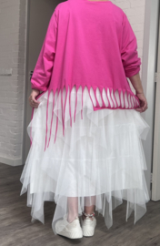 Moonshine oversized  katoen tricot top apart