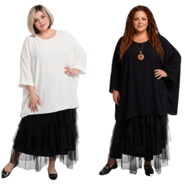 ITALIA MODA  viscose tuniek/poncho/ meerdere kleuren