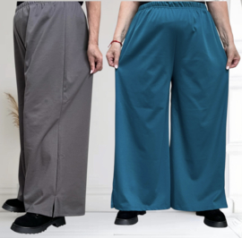 AKH oversized viscose  mix broek/in meerdere kleuren