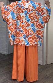ITALIA oversized viscose blouse