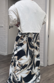 Sweet Lover oversized fijne joggingstof vest  stretch/in meerdere kleuren