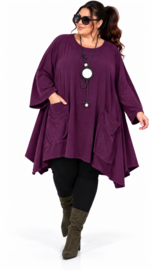 New collection fijn corduroy katoen A-lijn  tuniek  /in meerdere kleuren