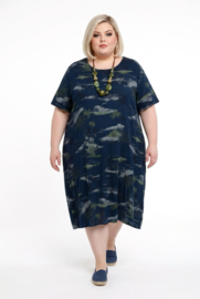 ITALIA MODA katoen A-lijn jurk