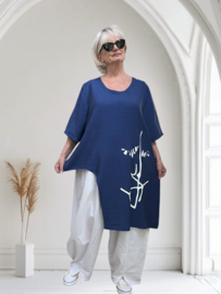 SINNE design.. A- lijn viscose top/tuniek