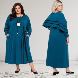 dYb katoen jurk met zakken/ apart stretch