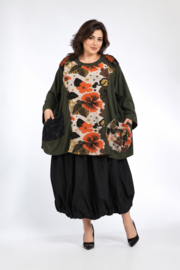 ITALIA viscose mix A-lijn tuniek stretch