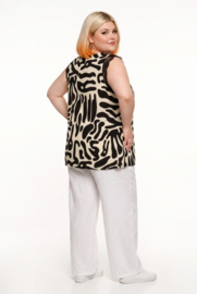 ITALIA oversized top met kant /stretch /in meerdere kleuren