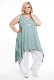 Moonshine oversized viscose A-lijn tuniek stretch