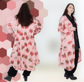 AKH oversized acryl vest/blazer/jas stretch